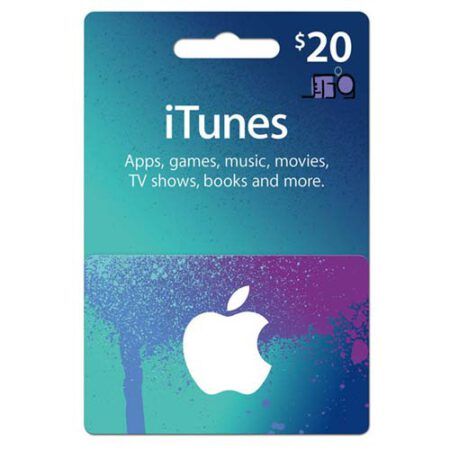 itunes card 20
