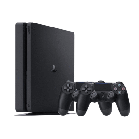 ps4 2 controller black